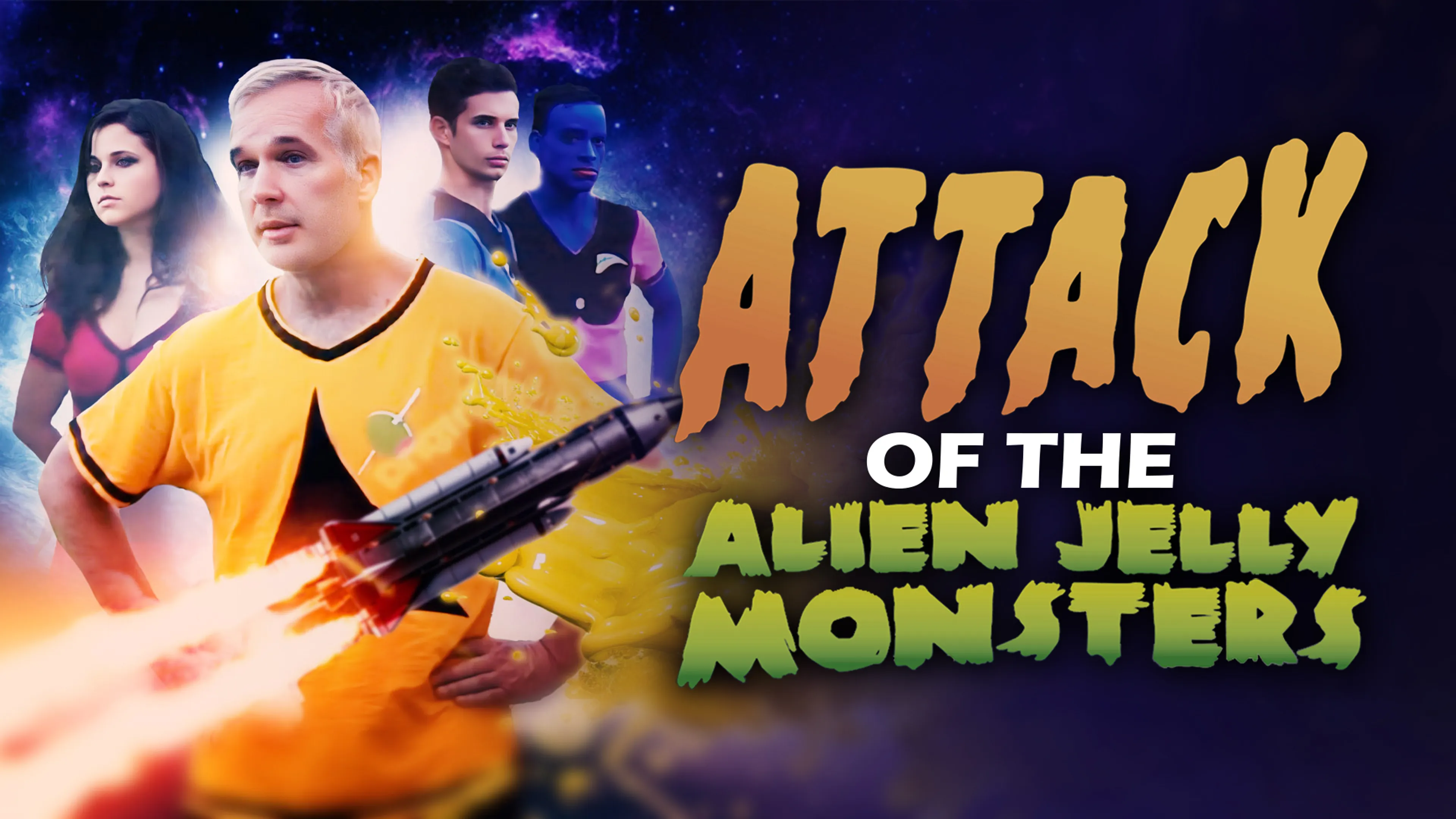 Attack of the Alien Jelly Monsters poster